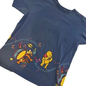 Vintage 90’s Pooh and Friends Single Stitch Blue Shirt Large/XL